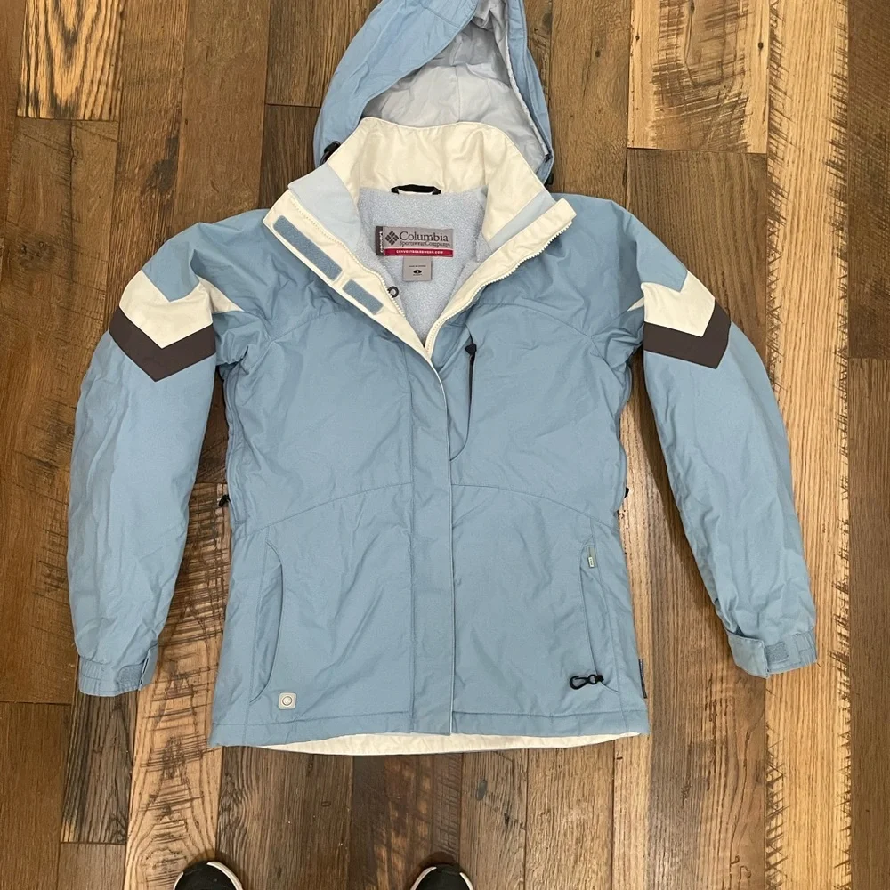 Columbia Convert Snowboard Ski coat Wm S